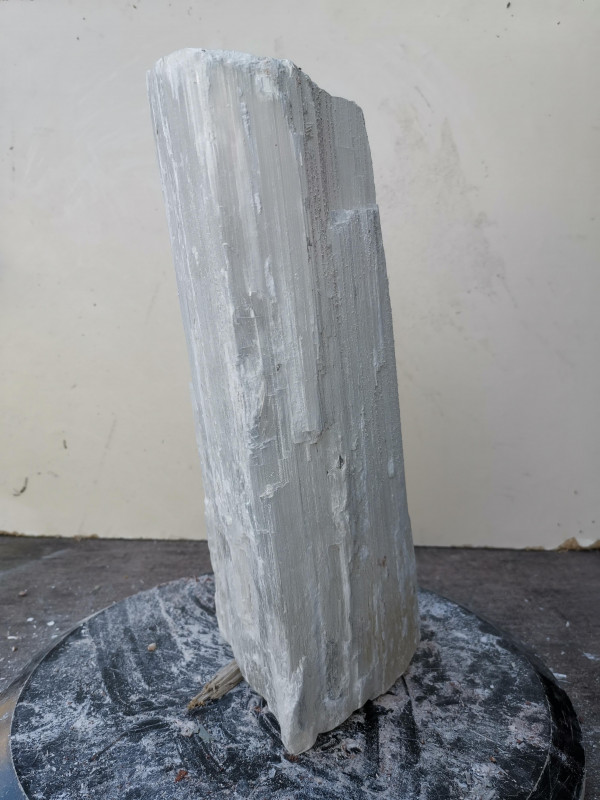 Selenit; Heilstein; Einzelst�ck; Marokko; transparent; 8,090 kg