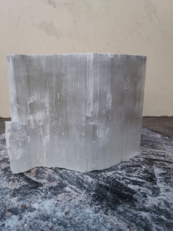 Selenit; Heilstein; Einzelst�ck; transparent; 3,320 kg
