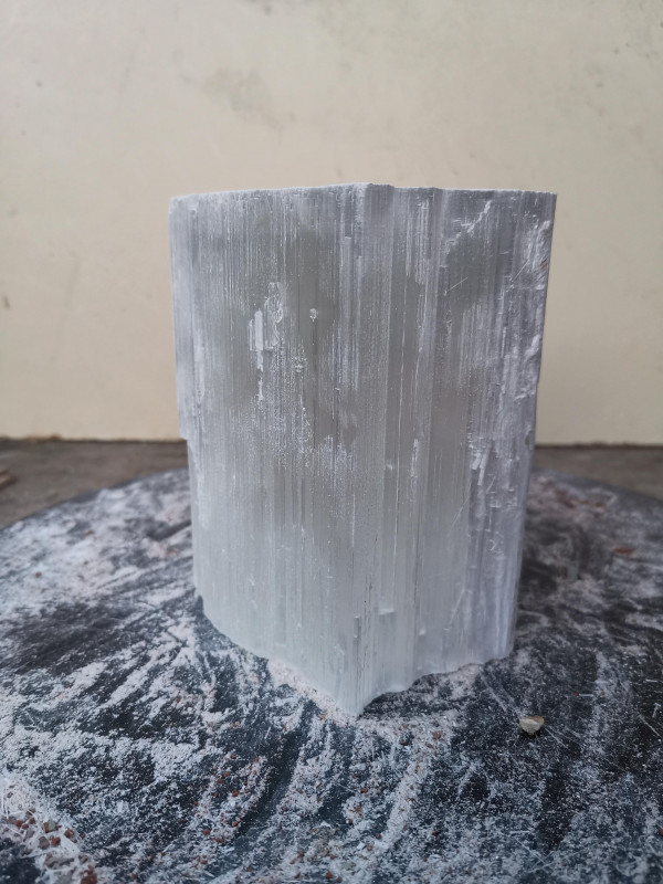 Selenit; Heilstein; Einzelst�ck; transparent; 3,320 kg