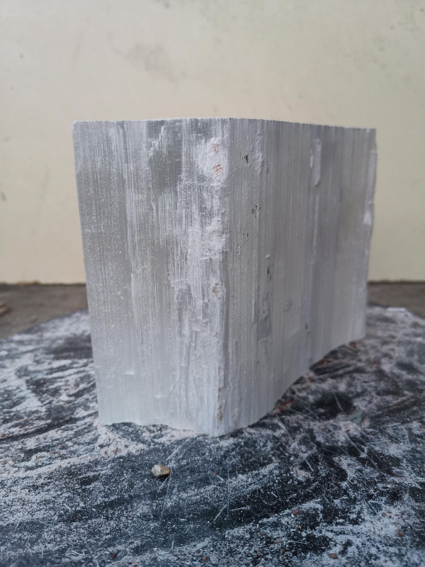 Selenit; Heilstein; Einzelst�ck; transparent; 3,320 kg
