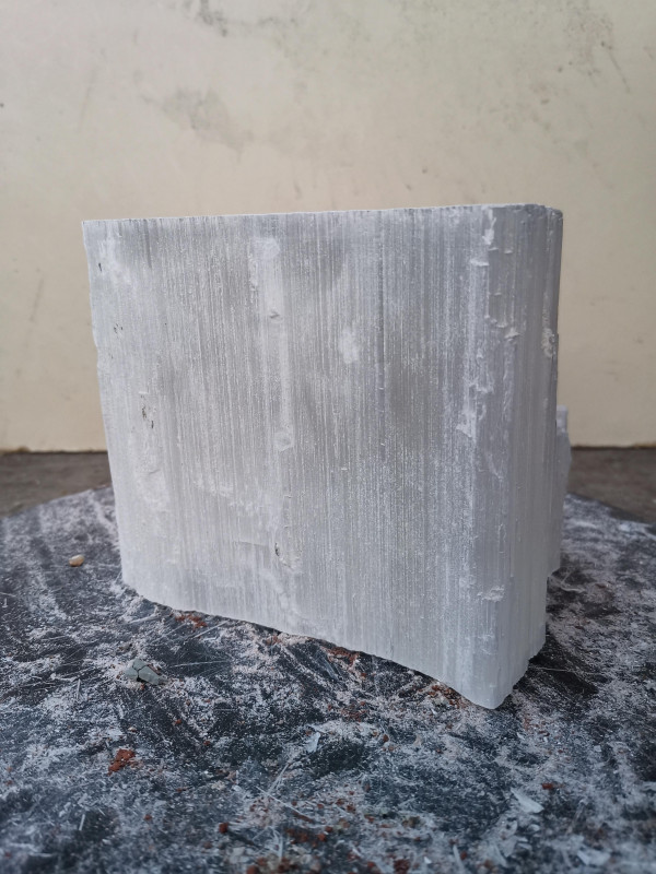 Selenit; Heilstein; Einzelst�ck; transparent; 3,320 kg