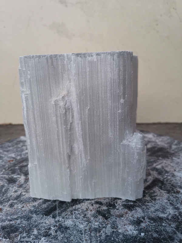 Selenit; Heilstein; Einzelst�ck; transparent; 3,320 kg