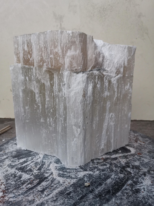 Selenit; Heilstein; Einzelst�ck; transparent; 5,080 kg