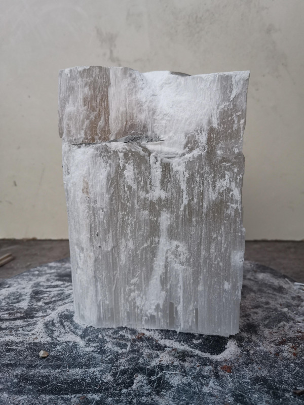 Selenit; Heilstein; Einzelst�ck; transparent; 5,080 kg
