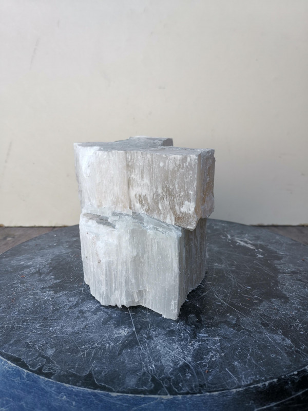 Selenit; Heilstein; Einzelst�ck; Marokko; transparent; 2,820 kg