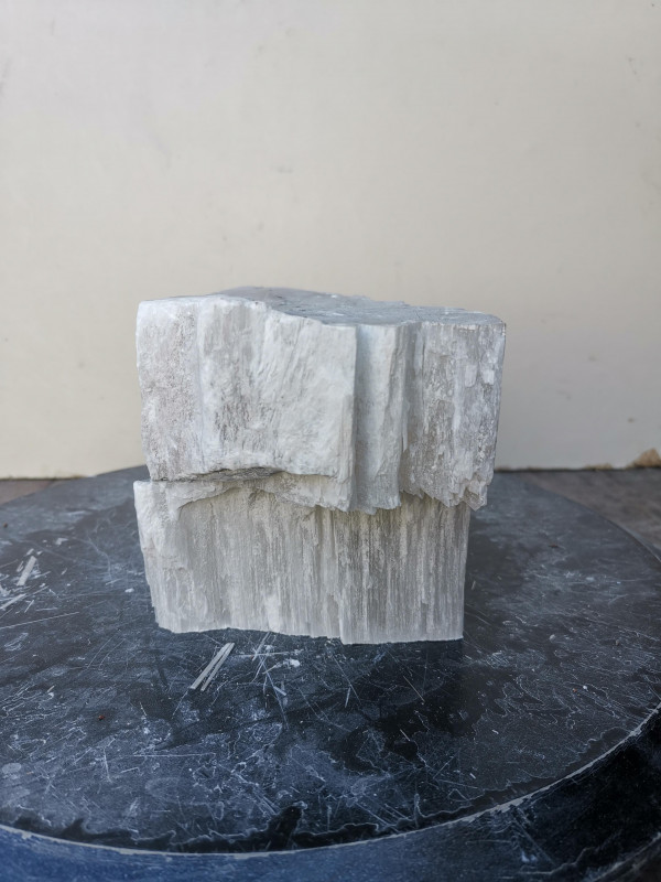 Selenit; Heilstein; Einzelst�ck; Marokko; transparent; 2,820 kg