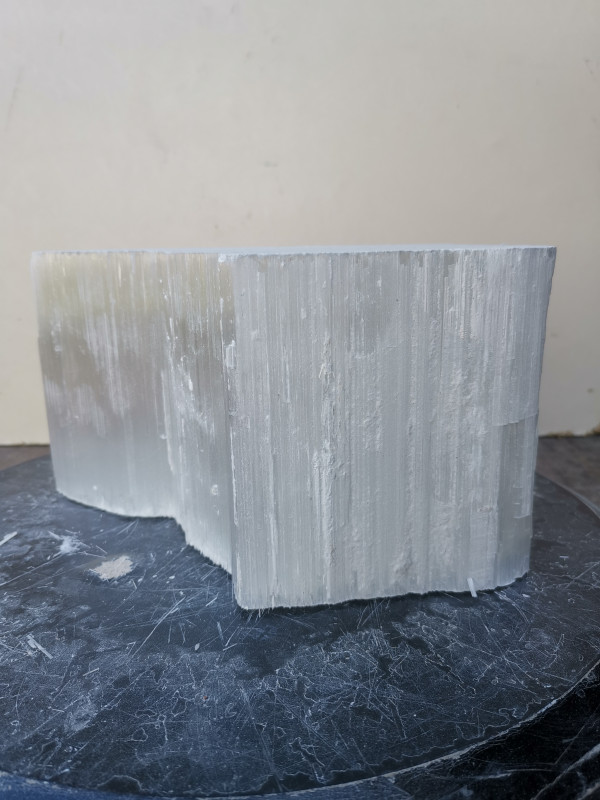 Selenit; Heilstein; Einzelst�ck; Marokko; transparent; 4,270 kg