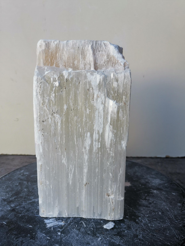 Selenit; Heilstein; Einzelst�ck; Marokko; transparent; 5,860 kg