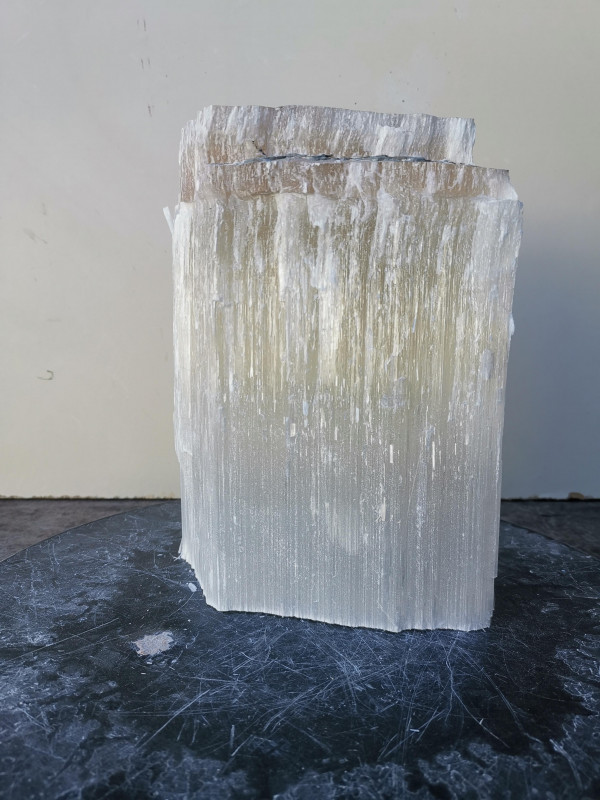 Selenit; Heilstein; Einzelst�ck; Marokko; transparent; 2,920 kg