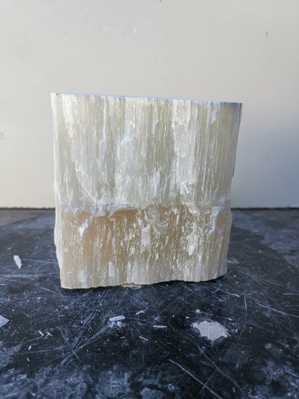Selenit; Heilstein; Einzelst�ck; Marokko; transparent; 1,410 kg