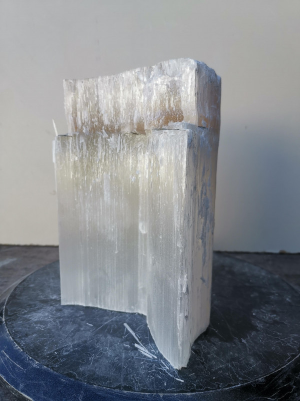 Selenit; Heilstein; Einzelst�ck; Marokko; transparent; 7,960 kg