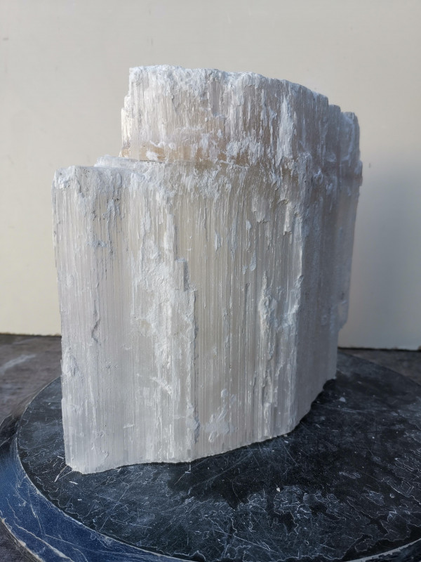 Selenit; Heilstein; Einzelst�ck; Marokko; transparent; 7,960 kg