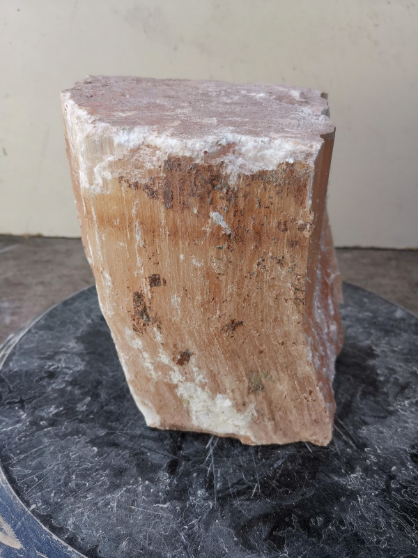Selenit; Heilstein; Einzelst�ck; aus Marokko; orange; 5,660 kg