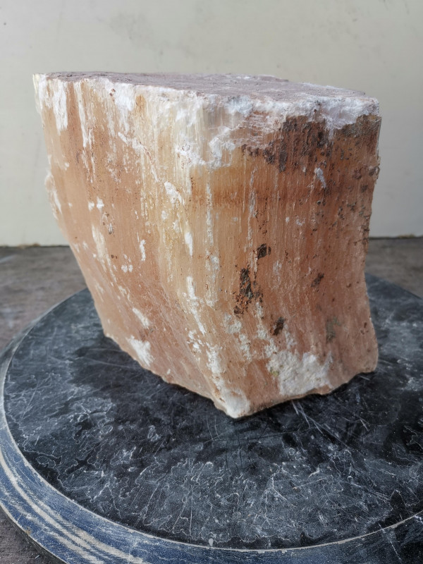Selenit; Heilstein; Einzelst�ck; aus Marokko; orange; 5,660 kg