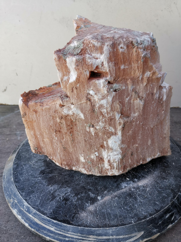 Selenit; Heilstein; Einzelst�ck; aus Marokko; orange; 8,570 kg