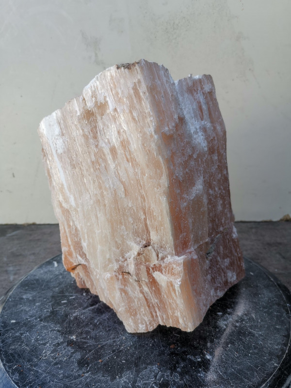 Selenit; Heilstein; Einzelst�ck; aus Marokko; orange; 8,880 kg