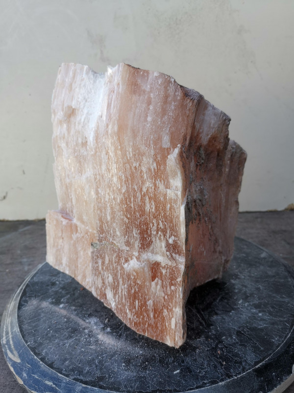 Selenit; Heilstein; Einzelst�ck; aus Marokko; orange; 8,880 kg