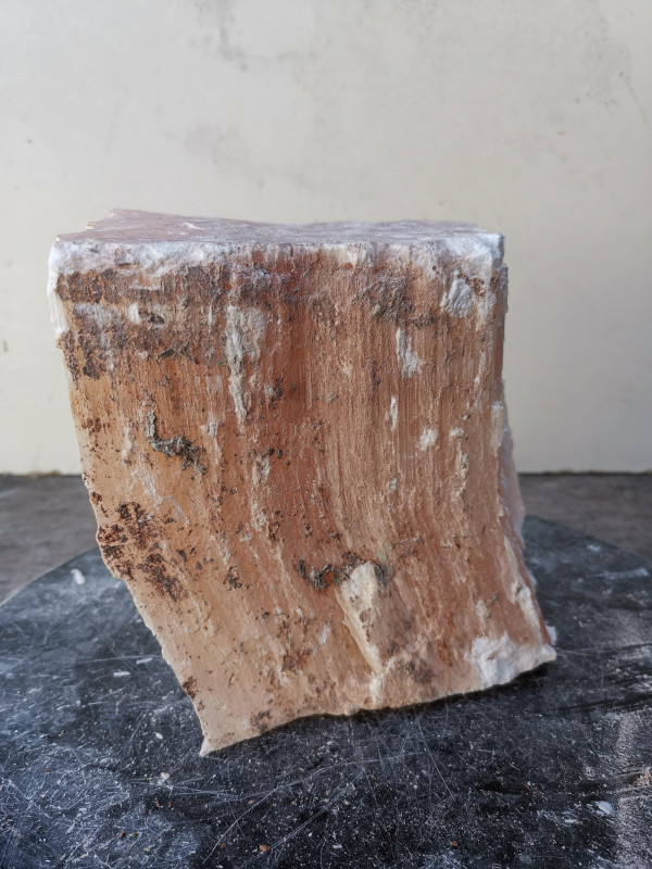 Selenit; Heilstein; Einzelst�ck; aus Marokko; orange; 3,560 kg