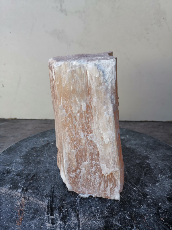 Selenit; Heilstein; Einzelst�ck; aus Marokko; orange; 3,560 kg