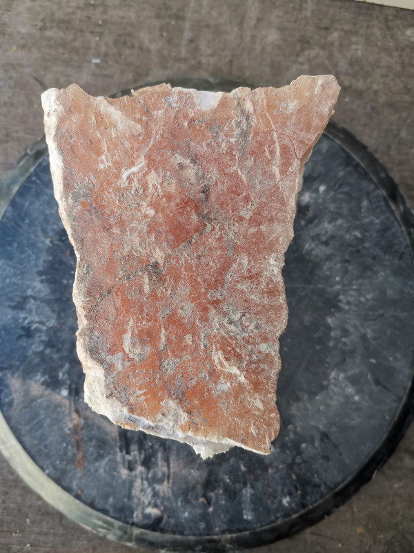 Selenit; Heilstein; Einzelst�ck; aus Marokko; orange; 3,560 kg