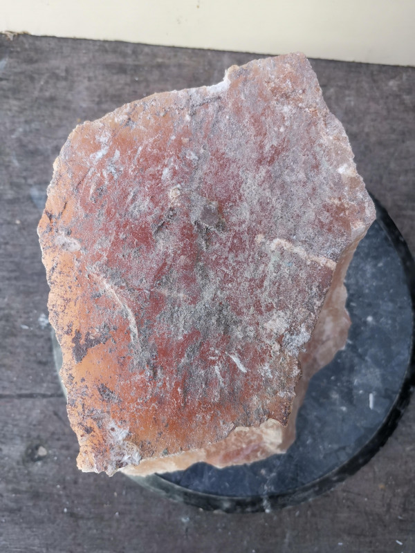 Selenit; Heilstein; Einzelst�ck; aus Marokko; orange; 9,600 kg