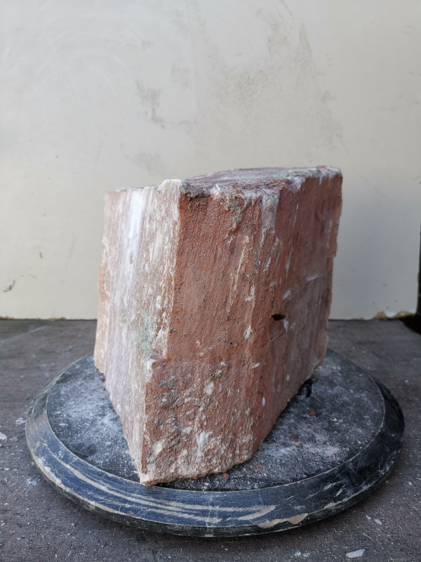 Selenit; Heilstein; Einzelst�ck; aus Marokko; orange; 12,170 kg