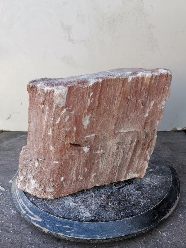 Selenit; Heilstein; Einzelst�ck; aus Marokko; orange; 12,170 kg