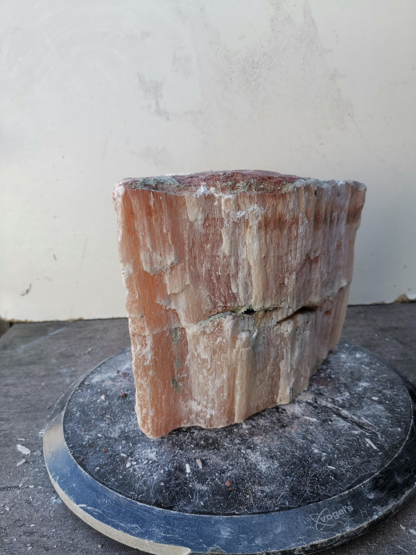 Selenit; Heilstein; Einzelst�ck; aus Marokko; orange; 12,170 kg