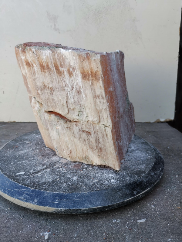Selenit; Heilstein; Einzelst�ck; aus Marokko; orange; 12,170 kg