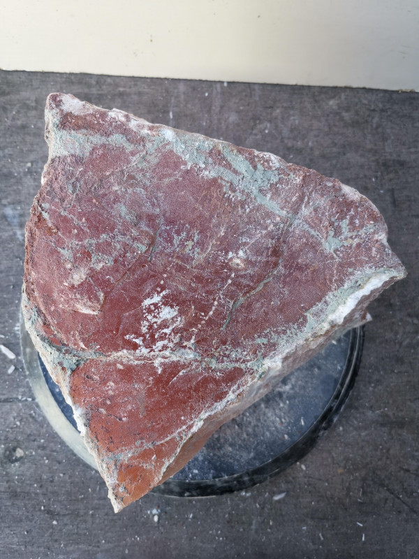 Selenit; Heilstein; Einzelst�ck; aus Marokko; orange; 12,170 kg