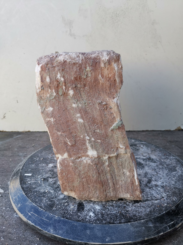 Selenit; Heilstein; Einzelst�ck; aus Marokko; orange; 9,180 kg