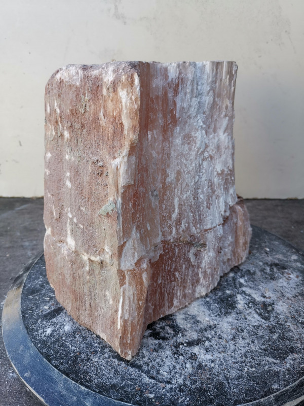 Selenit; Heilstein; Einzelst�ck; aus Marokko; orange; 9,180 kg