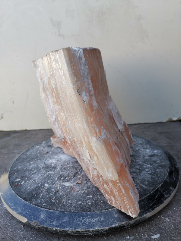 Selenit; Heilstein; Einzelst�ck; aus Marokko; orange; 10,620 kg