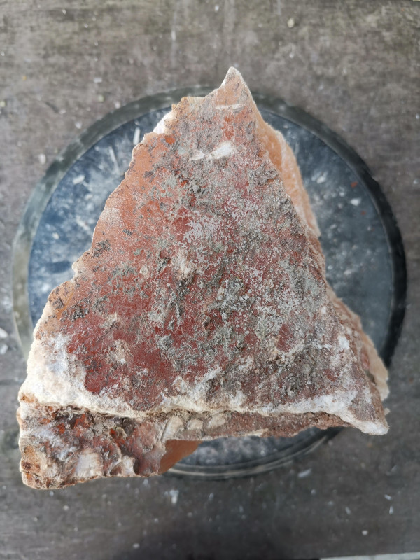 Selenit; Heilstein; Einzelst�ck; aus Marokko; orange; 6,640 kg