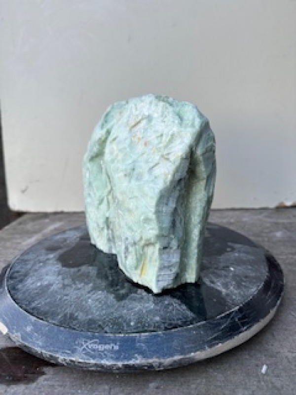 Speckstein; Einzelst�ck; Indien; gr�n Mix; 7,420 kg
