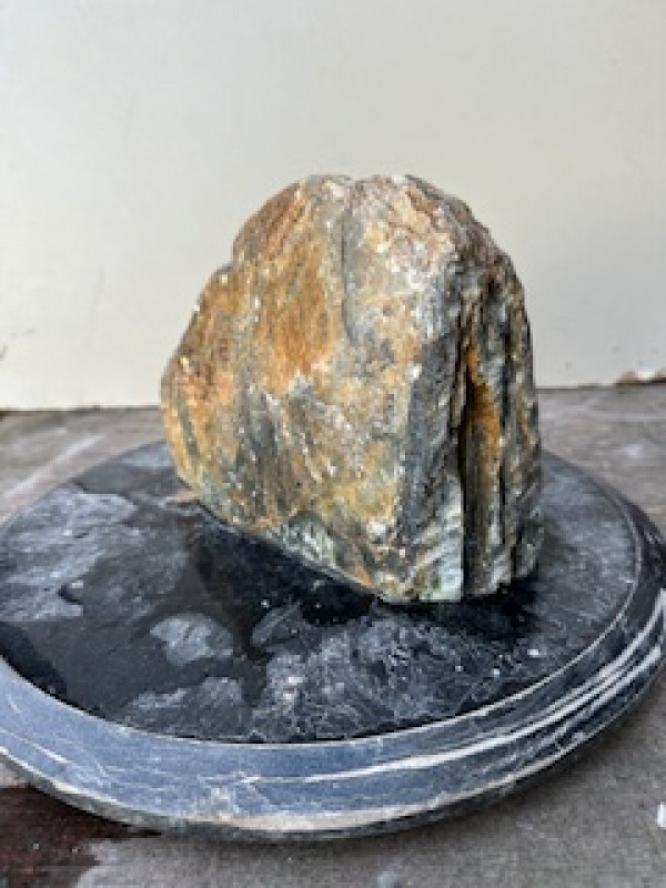 Speckstein; Einzelst�ck; Indien; dunkler Farbmix; 4,610 kg