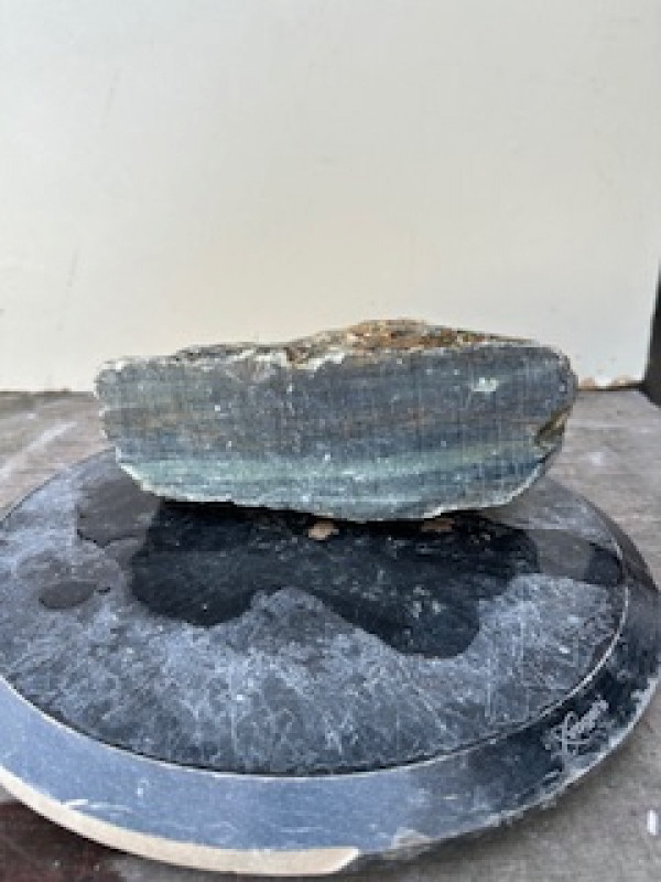 Speckstein; Einzelst�ck; Indien; dunkler Farbmix; 4,610 kg
