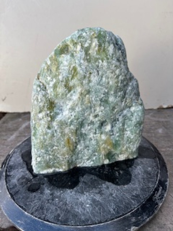 Speckstein; Einzelst�ck; Indien; t�rkis-schwarz; 8,510 kg