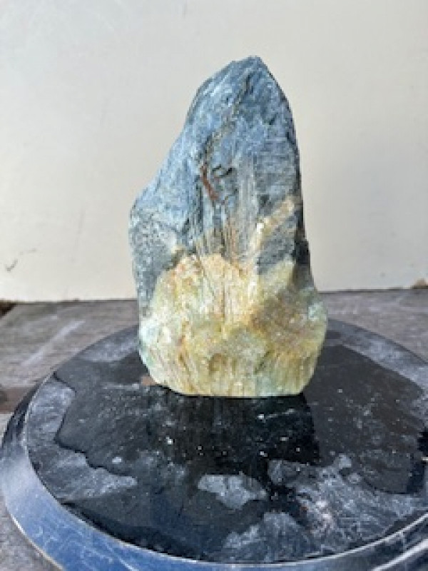 Speckstein; Einzelst�ck; Indien; t�rkis; 3,490 kg