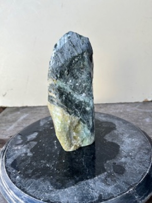 Speckstein; Einzelst�ck; Indien; t�rkis; 3,490 kg