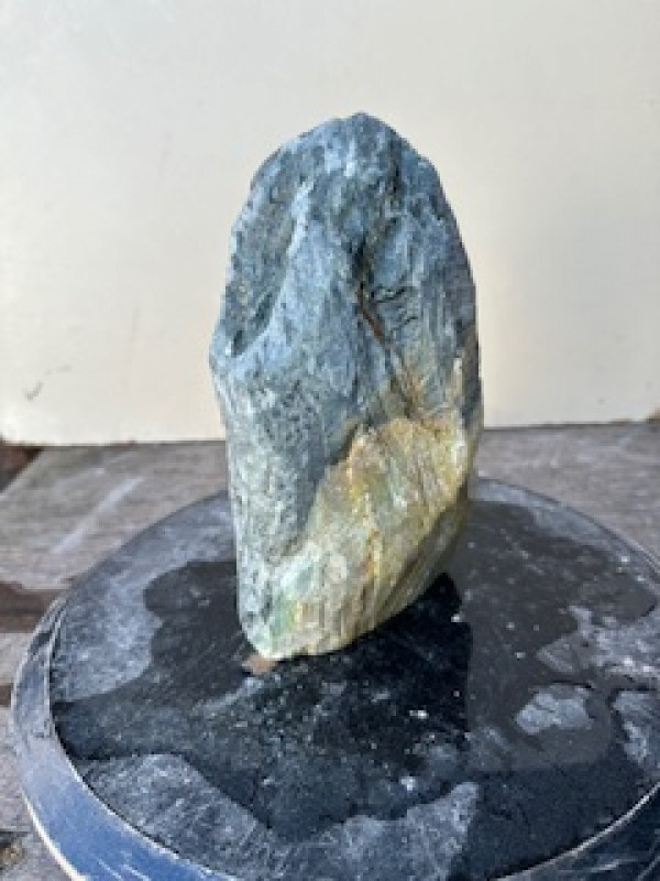 Speckstein; Einzelst�ck; Indien; t�rkis; 3,490 kg