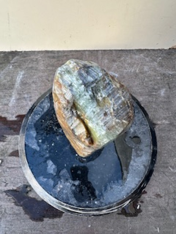 Speckstein; Einzelst�ck; Indien; Farb Mix; 4,430 kg