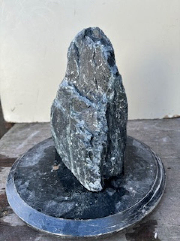 Speckstein; Einzelst�ck; Indien; dunkelgr�n; 8,240 kg