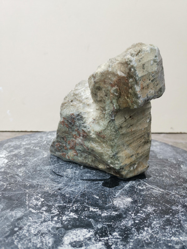 Speckstein; Einzelst�ck; Rohling; Brasilien; Tier; Mehrfarbig; 1,470 kg