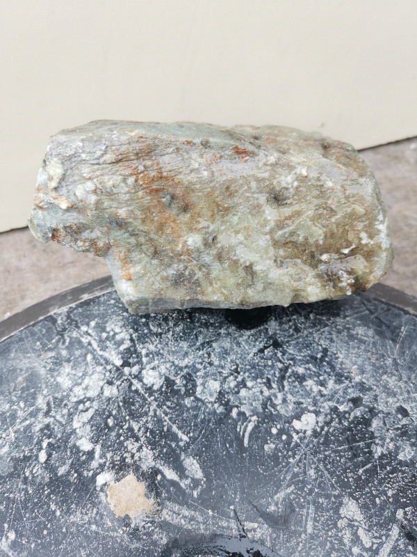 Speckstein; Einzelst�ck; Rohling; Brasilien; Tier; Mehrfarbig; 1,470 kg