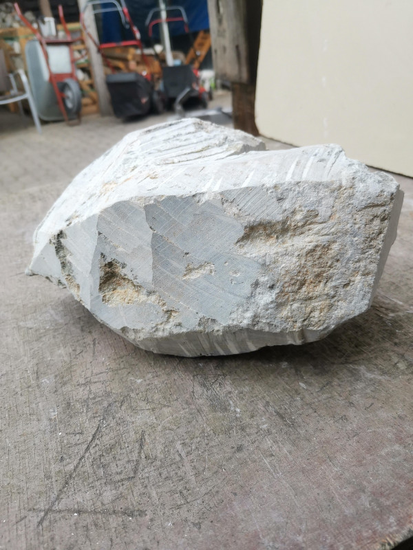 Speckstein; Einzelst�ck; Rohling; Herz; Brasilien; gr�n; 7,740 kg