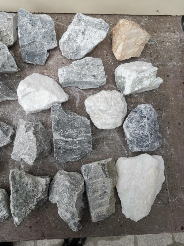 Speckstein; Sortiment; von 400-500g; ungeschitten; 10,780 kg