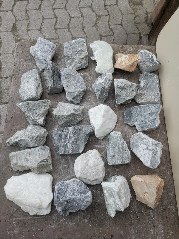 Speckstein; Sortiment; von 400-500g; ungeschitten; 10,780 kg