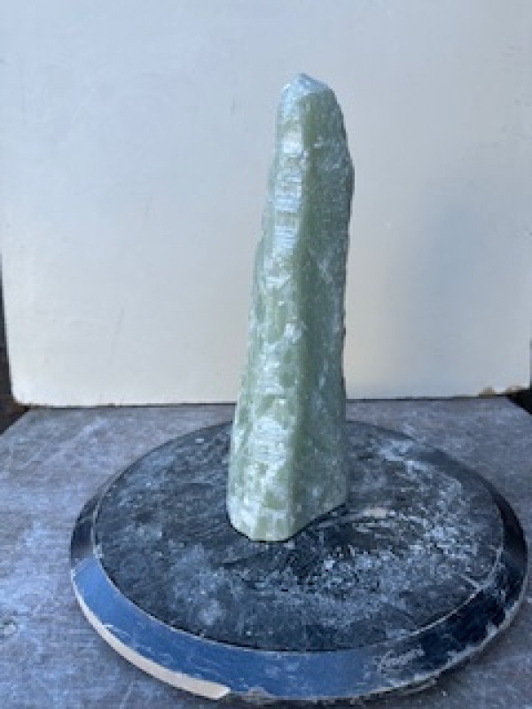 Speckstein; Einzelst�ck; Indien; hellgr�n; 2,880 kg