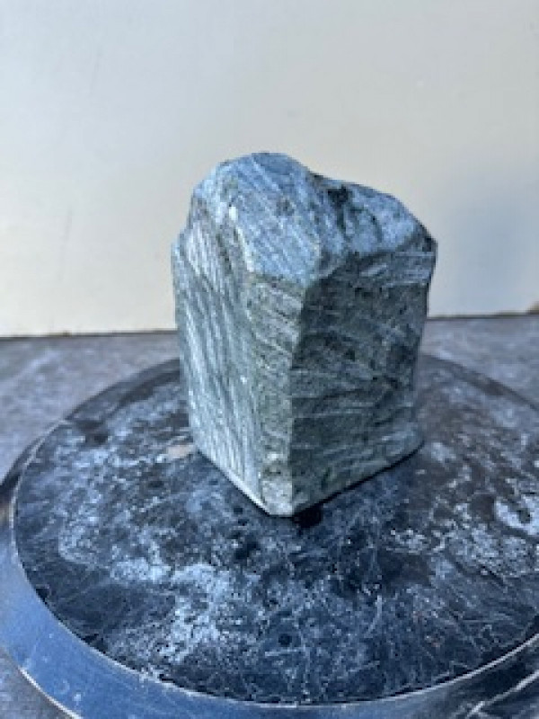 Speckstein; Einzelst�ck; Indien; dunkelgr�n; 3,320 kg